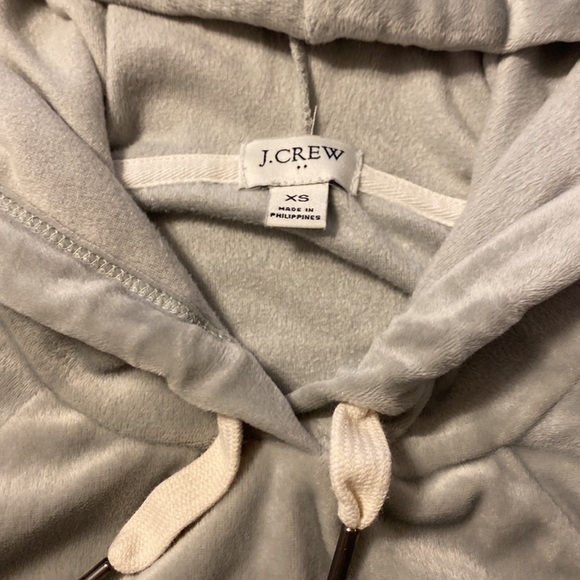J Crew Velour hoodie and pants - Picture 3 of 4